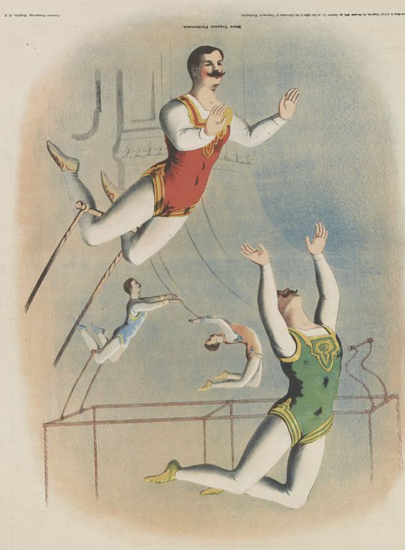 Male trapeze performers